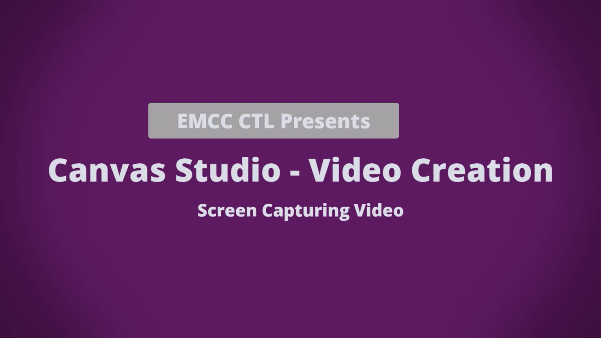 Canvas Studio - Video Creation - Screen Capturing Video on Vimeo