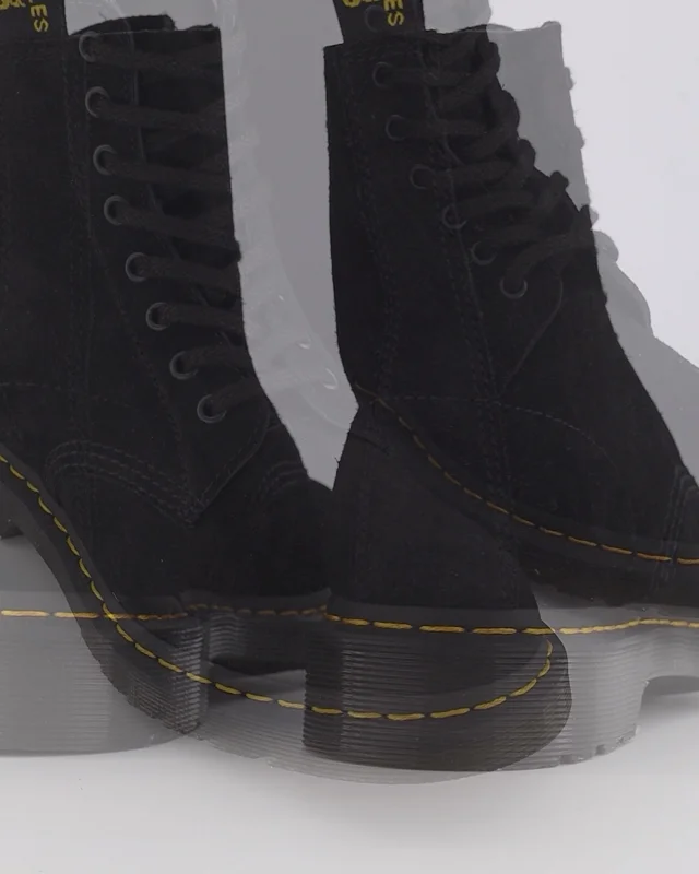 Dr martens 1460 pascal velvet online black