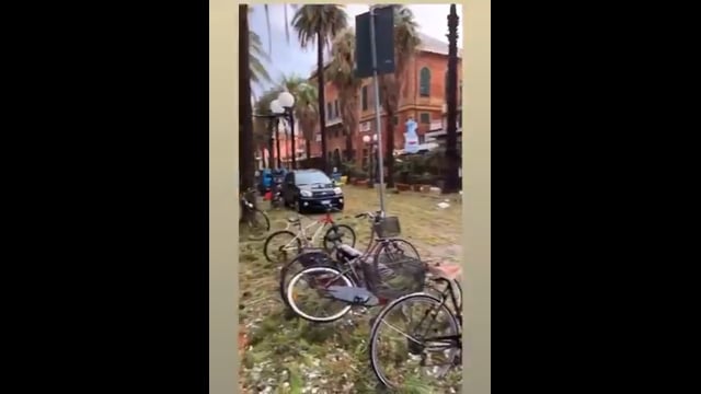 Maltempo Liguria: danni per la mareggiata a Sestri Levante