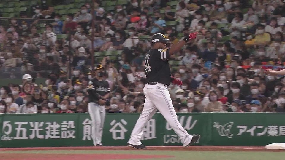 【1回表】初回から2得点!! ホークス・デスパイネ レフトへのタイムリーヒットで追加点をあげる!! 2022年8月18日 埼玉西武ライオンズ 対 福岡ソフトバンクホークス