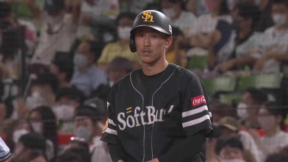 【6回表】復帰後初打点!! ホークス・三森大貴 ライトへタイムリーヒットを放つ!! 2022年8月18日 埼玉西武ライオンズ 対 福岡ソフトバンクホークス