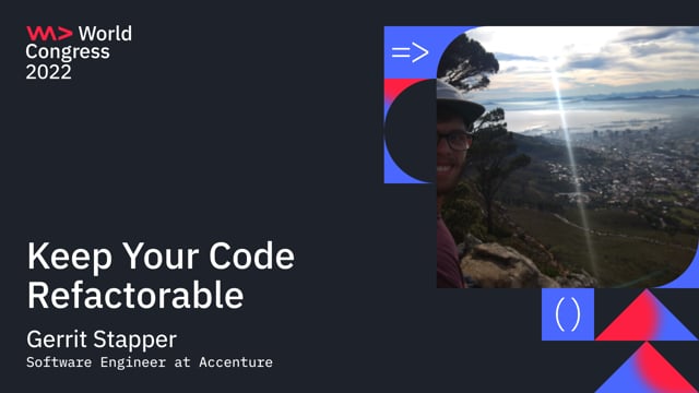 Keep your code refactorable