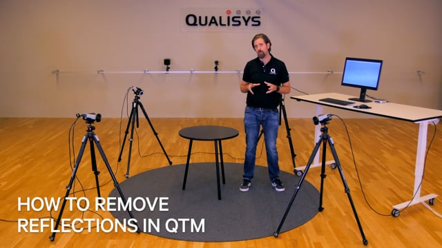 How to remove reflections in QTM | Qualisys