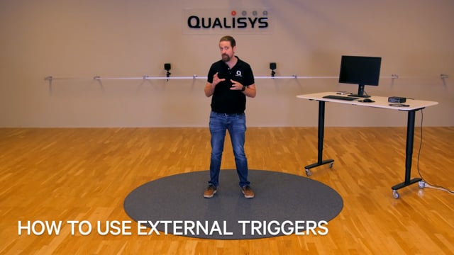 How to use external triggers | Qualisys