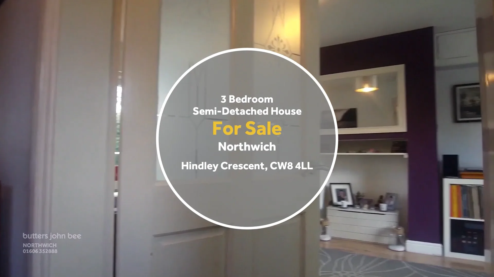 Quick Sneak Peek of Hindley Crescent, Northwich, 3 bedroom Semi