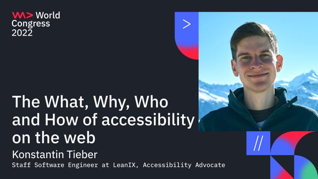 The What, Why, Who and How of accessibility on the web