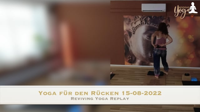 Yoga für den Rücken 15-08-2022