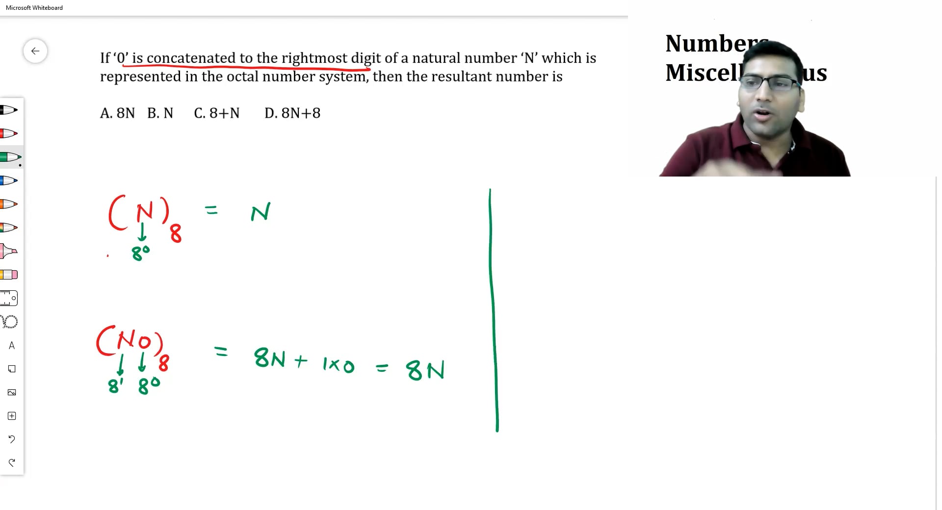 Numbers Miscellaneous Diagnostic Test Q.4 on Vimeo