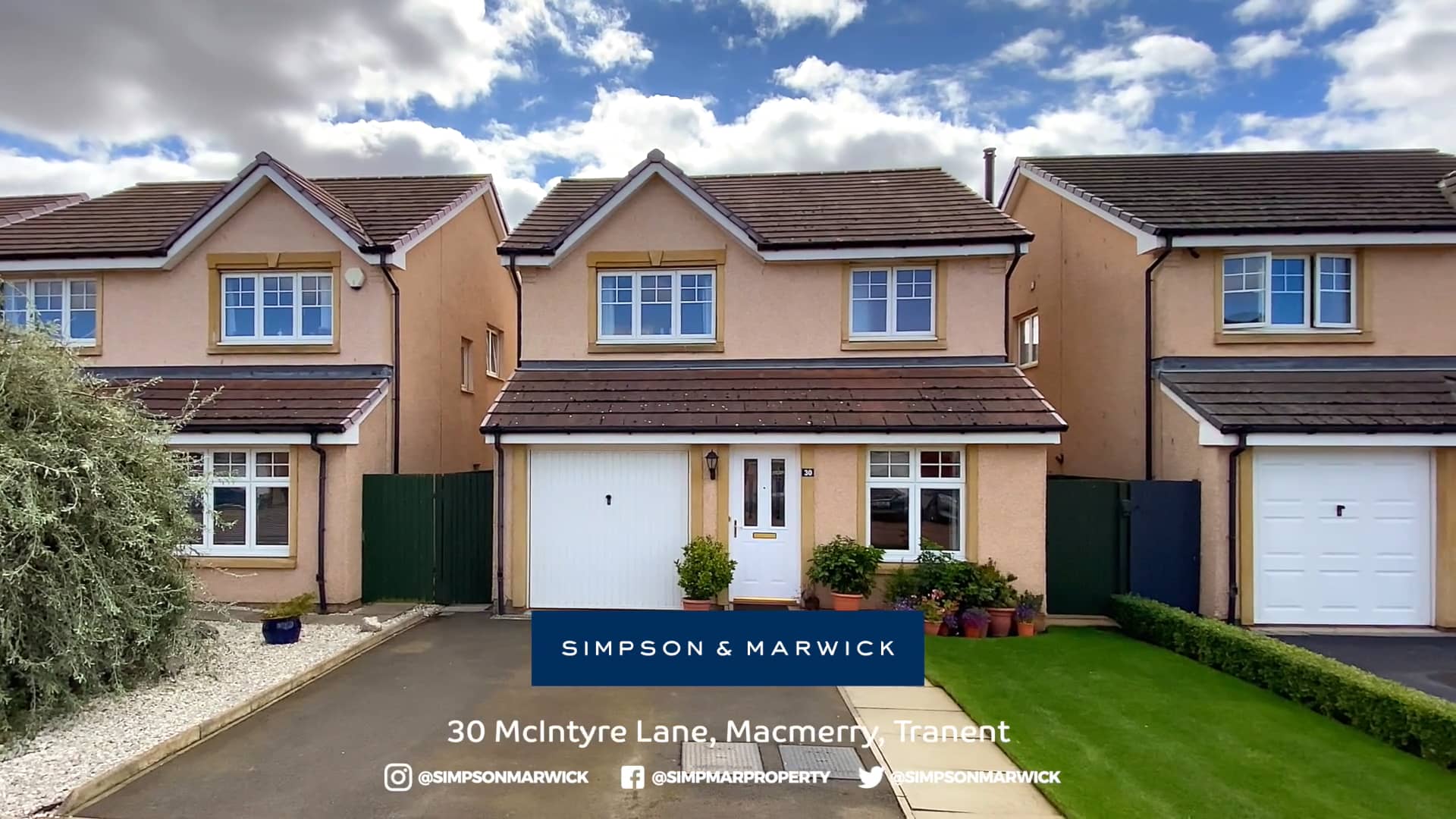 SCENEINVIDEO Virtual Viewing 30 McIntyre Lane, Macmerry, Tranent