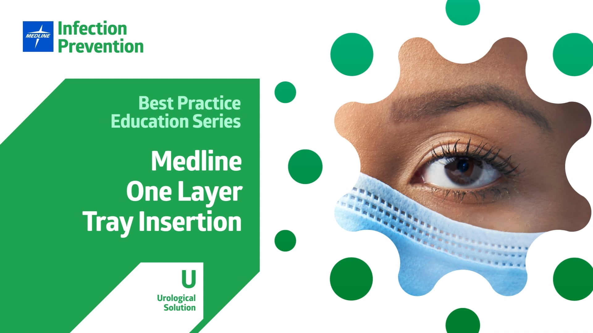 Medline Total One Layer Foley Catheter Tray In-service with UroSecure ...
