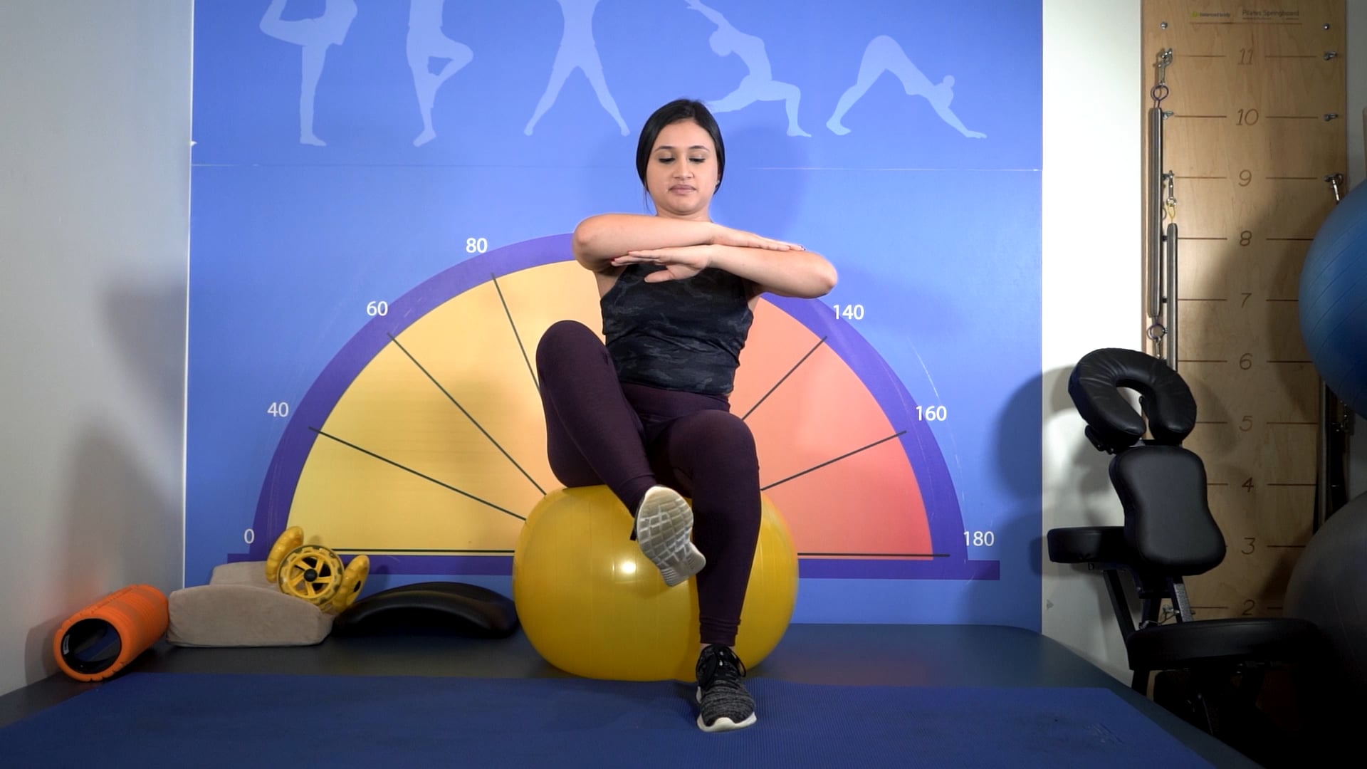 Seated Ball Stability Training - Variation 2.mp4 on Vimeo