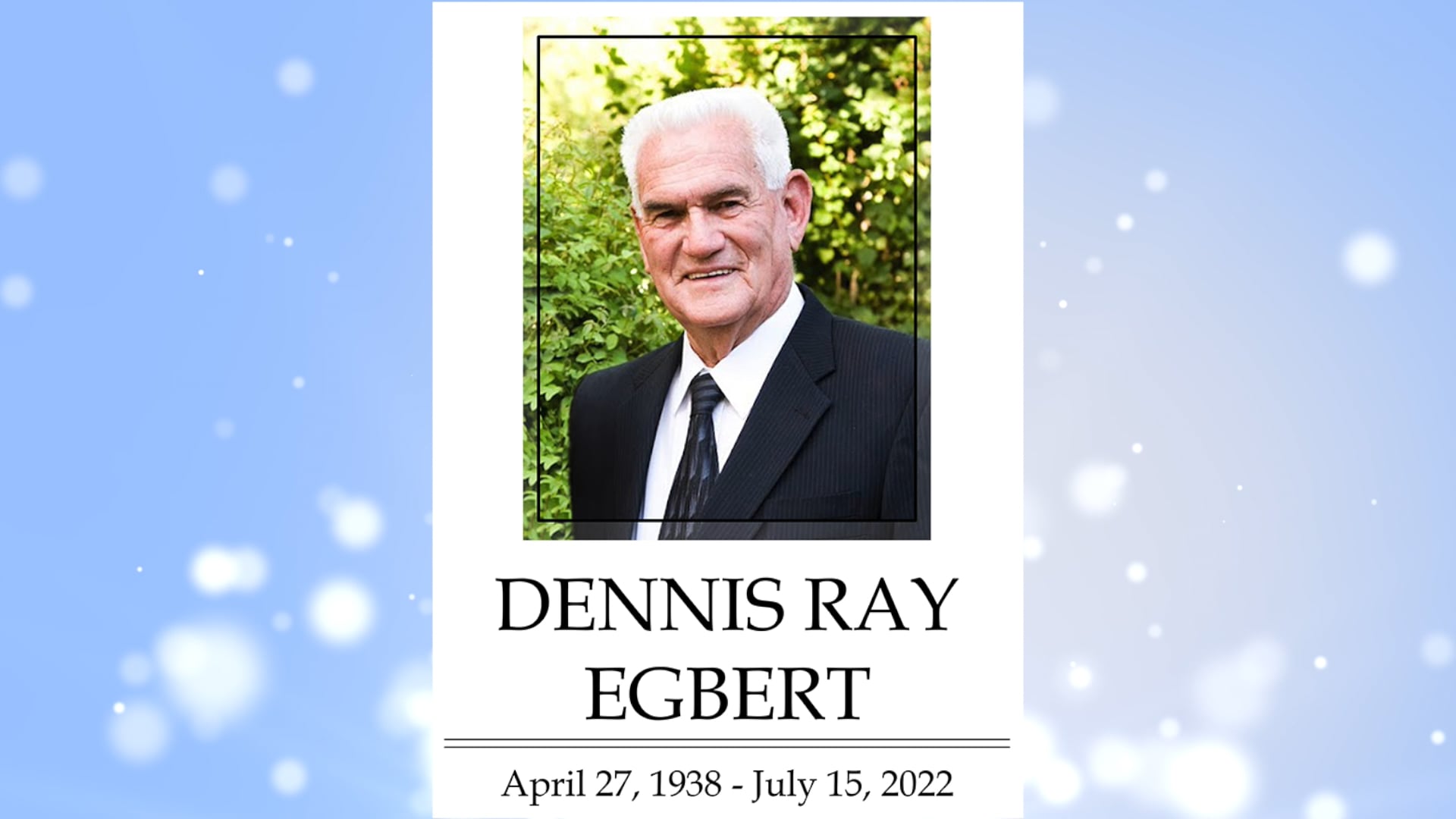 Egbert Funeral Procession on Vimeo