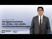 42 - Die Eigentumsfreiheit, Art. 14 Abs. 1 GG: Inhalts- und Schrankenbestimmungen