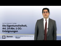 43 - Die Eigentumsfreiheit, Art. 14 Abs. 1 GG: Enteignungen