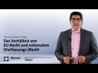 06 - Das Verhältnis von EU-Recht und nationalem (Verfassungs-)Recht