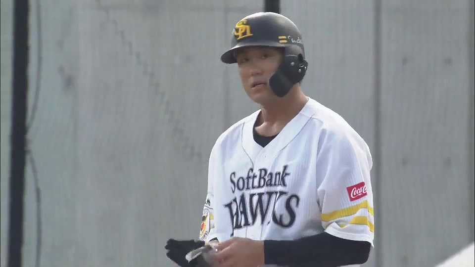 【ファーム】ホークス・中谷将大 初回に先制のタイムリーヒット!! 2022年8月19日  福岡ソフトバンクホークス 対 オリックス・バファローズ