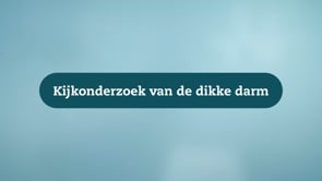 Kijkonderzoek van de dikke darm