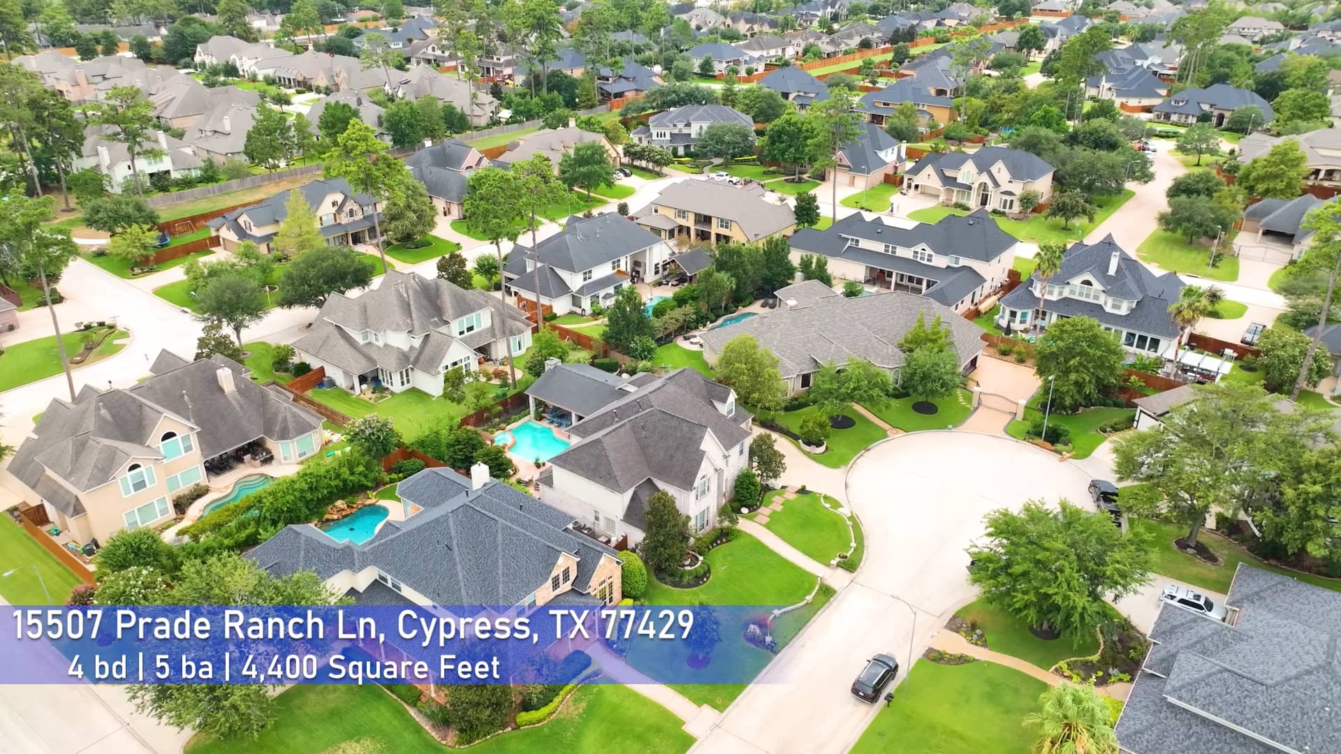 15507 Prade Ranch Ln, Cypress, TX 77429 on Vimeo