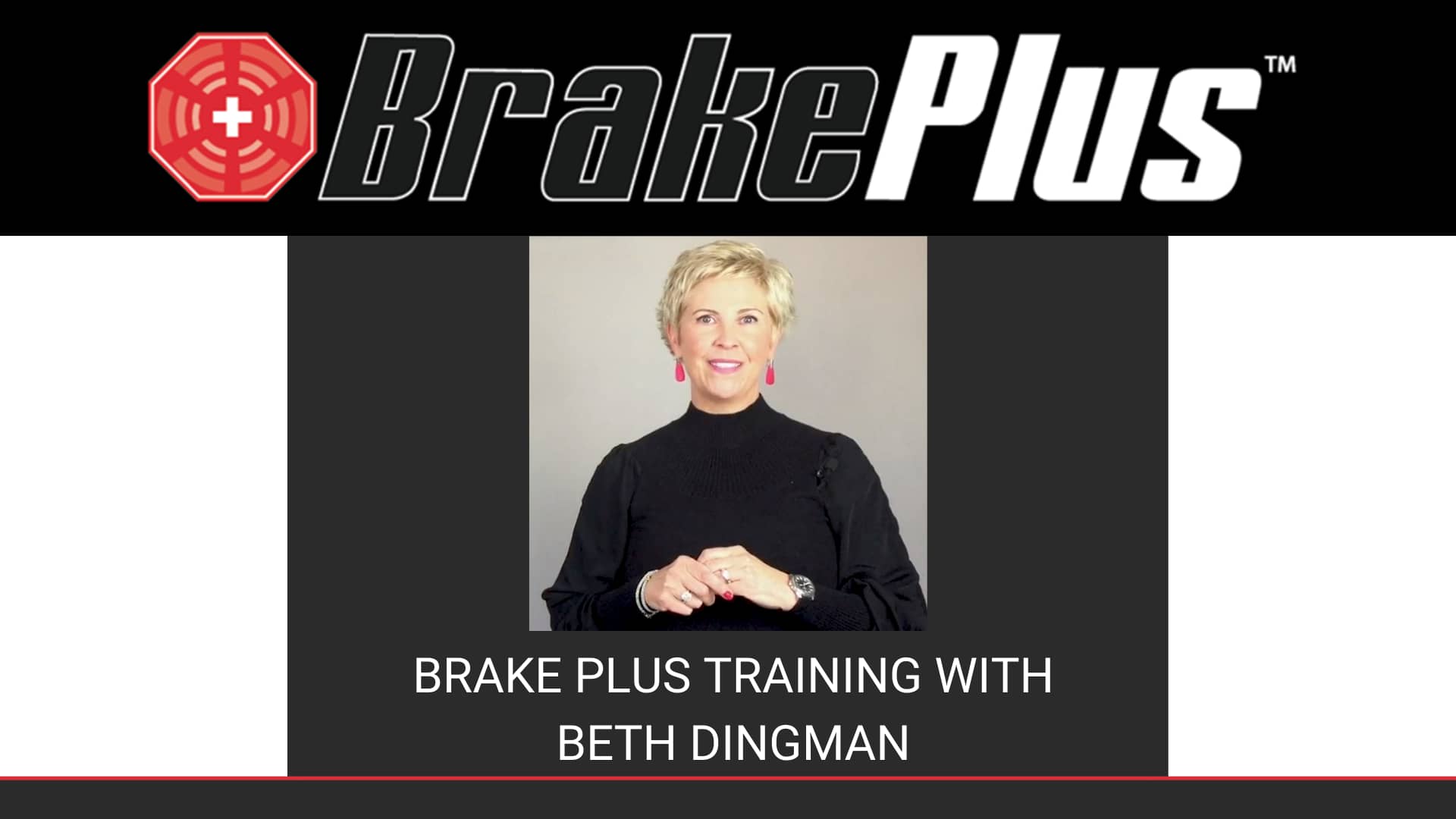 Brake Plus Training on Vimeo