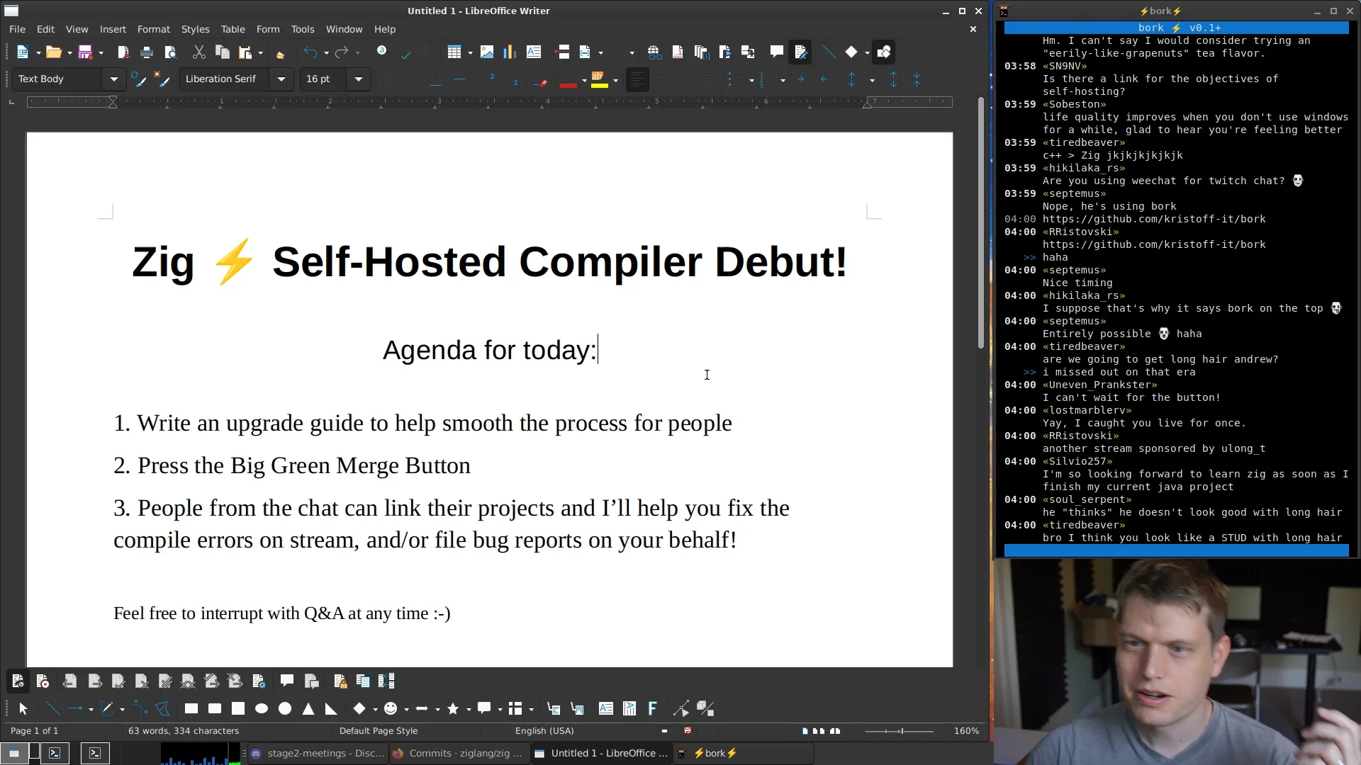 Zig ⚡ Self-Hosted Compiler Debut! on Vimeo