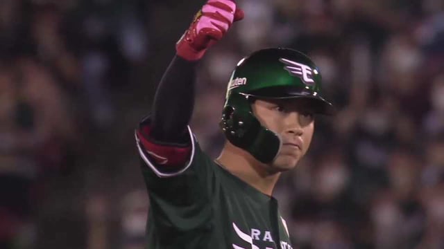 【6回裏】オコエ瑠偉の走塁も光る!! イーグルス・渡邊佳明 センターへのタイムリーヒットでこの回一挙5得点!! 2022年8月20日 東北楽天ゴールデンイーグルス 対 千葉ロッテマリーンズ