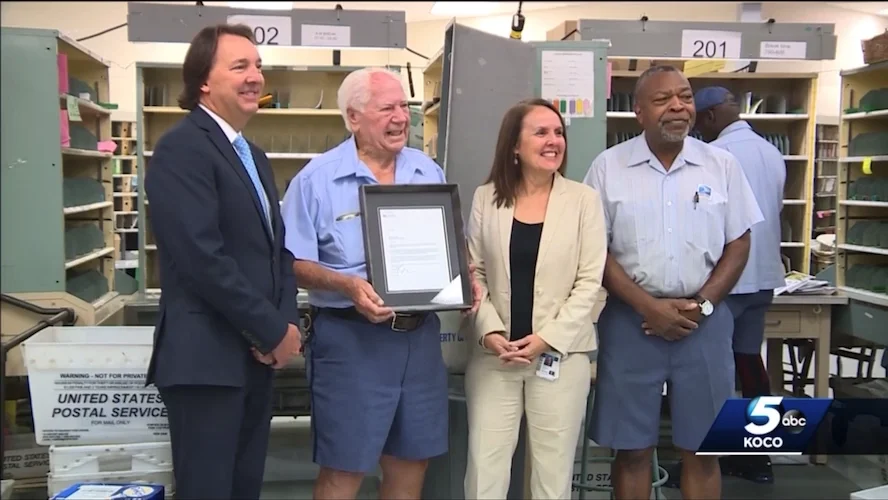 USPS Letter Carrier Celebrates 70 Years of Service on Vimeo