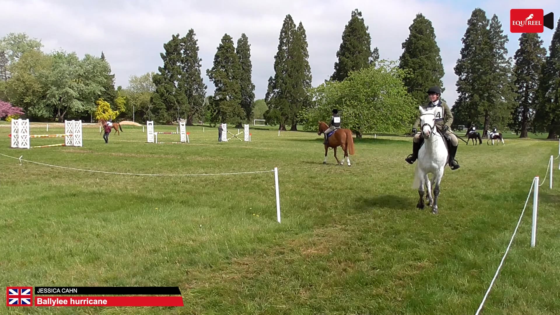 EQUIREEL 44 JESSICA CAHN & Ballylee hurricane at MORETON MORRELL