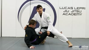 Sit Up Guard Counter to Knee On Belly Variation to Back Take