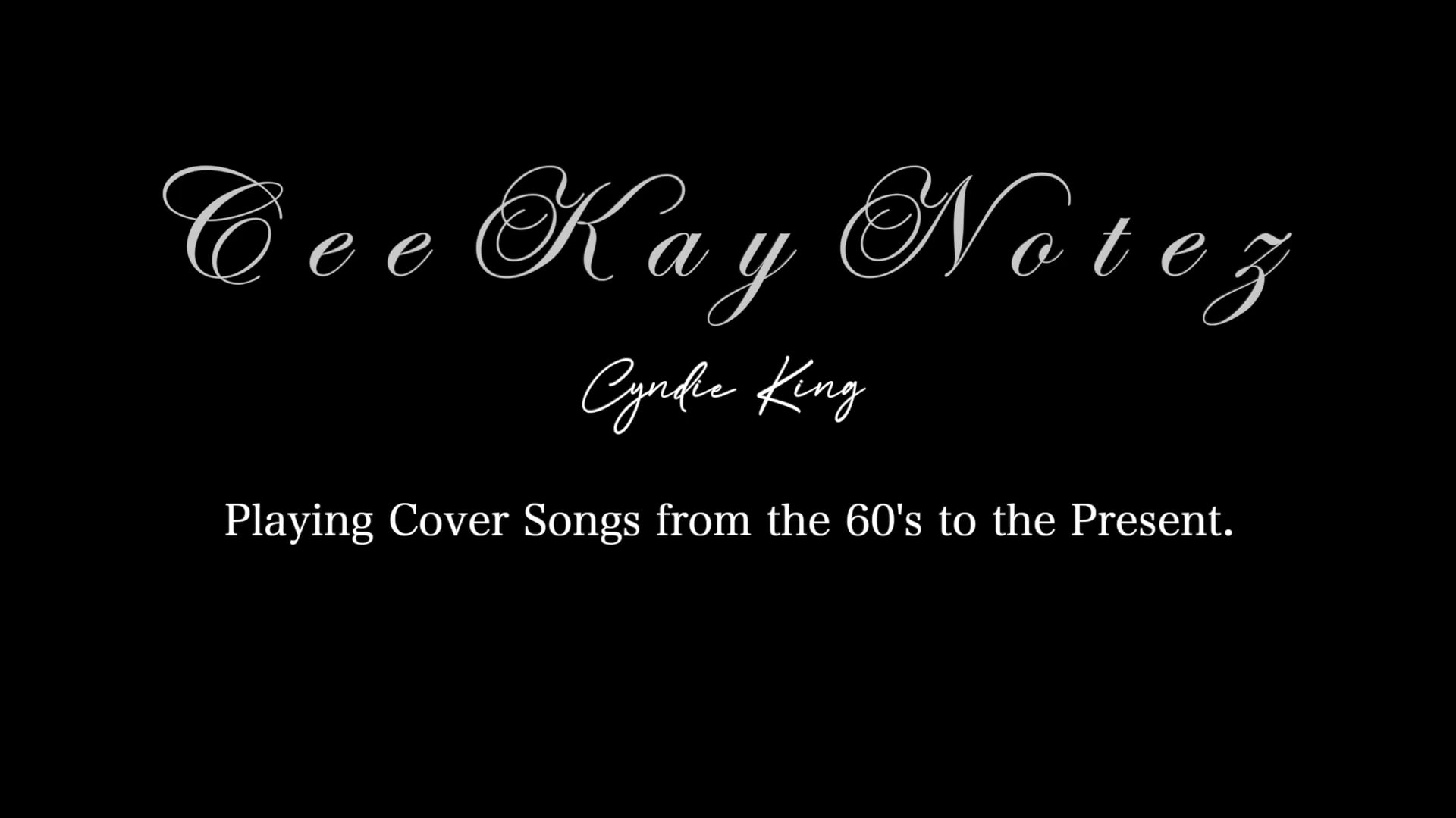 Promotional video thumbnail 1 for Ceekaynotez