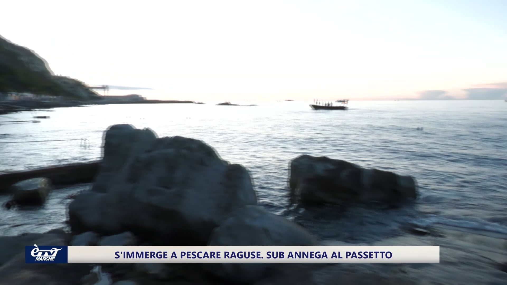 Ancona. S'immerge a pescare raguse, sub annega al Passetto - VIDEO