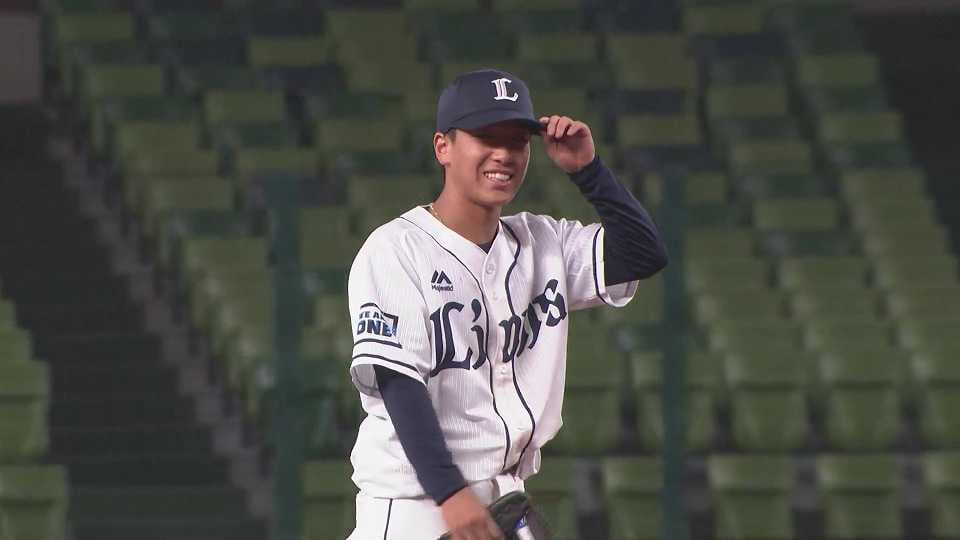 【ファーム】守備の上手さが光る!! ライオンズ・滝澤夏央 二遊間の当たりに飛びつきアウトを奪う!! 2022年8月22日  埼玉西武ライオンズ 対 千葉ロッテマリーンズ