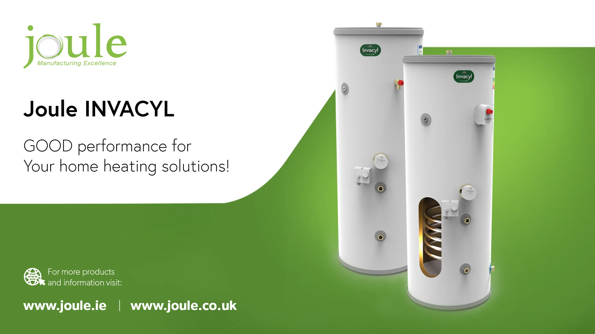 Joule Invacyl Slimline Direct Unvented 120L Cylinder TRBMVD