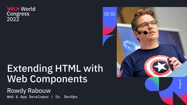 Extending HTML with Web Components