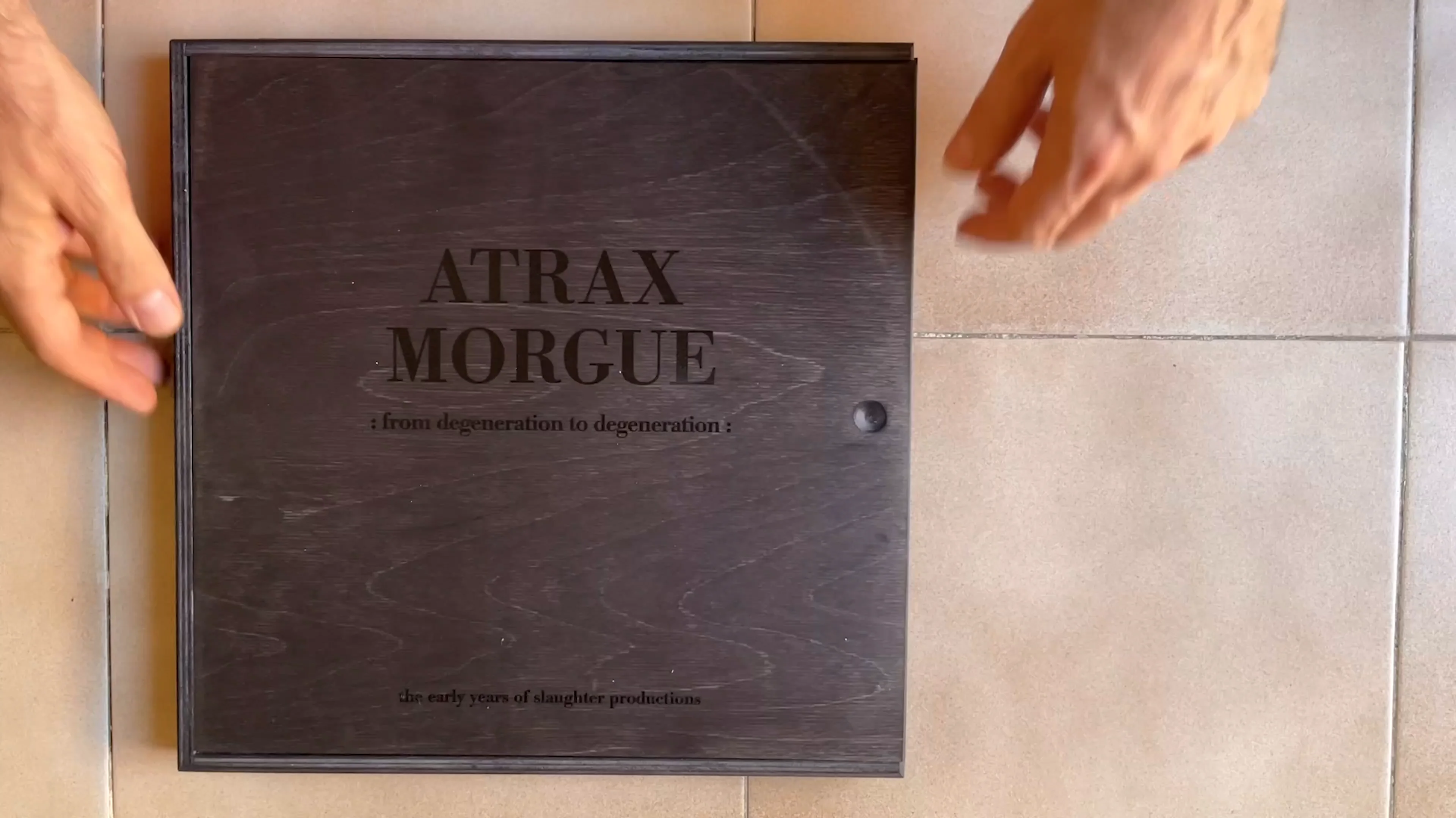 News August 23, 2022: Atrax Morgue box set out September 6, 2022 
