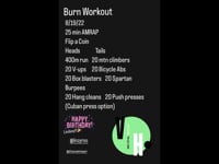 August 19 WOD