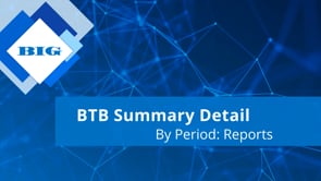 BTB Summary Detail - By Period Reports
