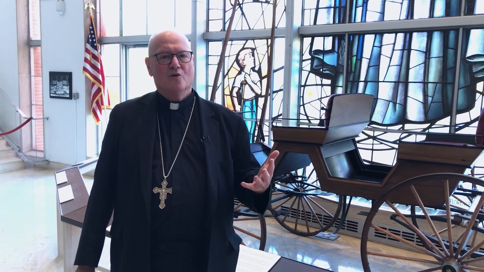 Cardinal Dolan's New York: Mother Francis Xavier Cabrini Shrine - Part 2