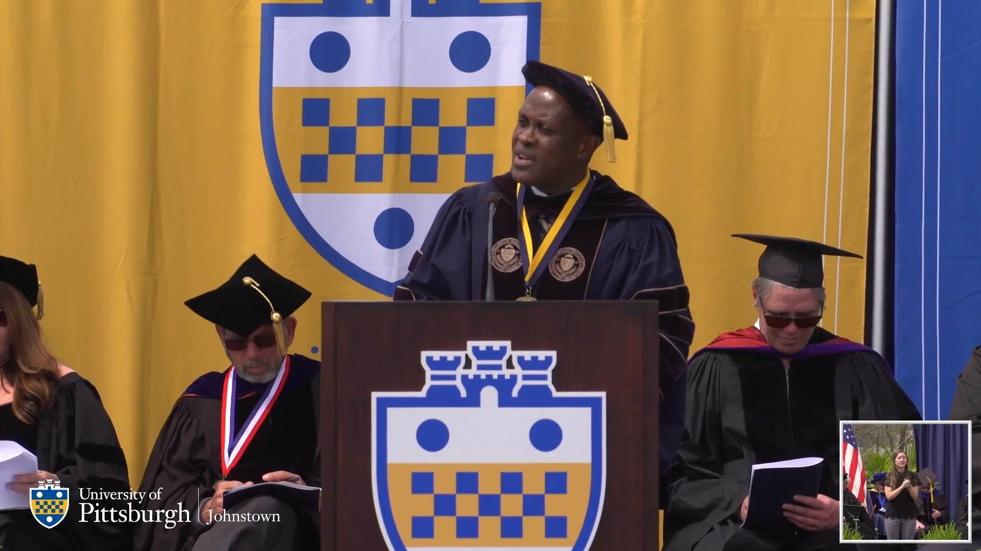 University of Pittsburgh at Johnstown Commencement - April 30, 2022 ...
