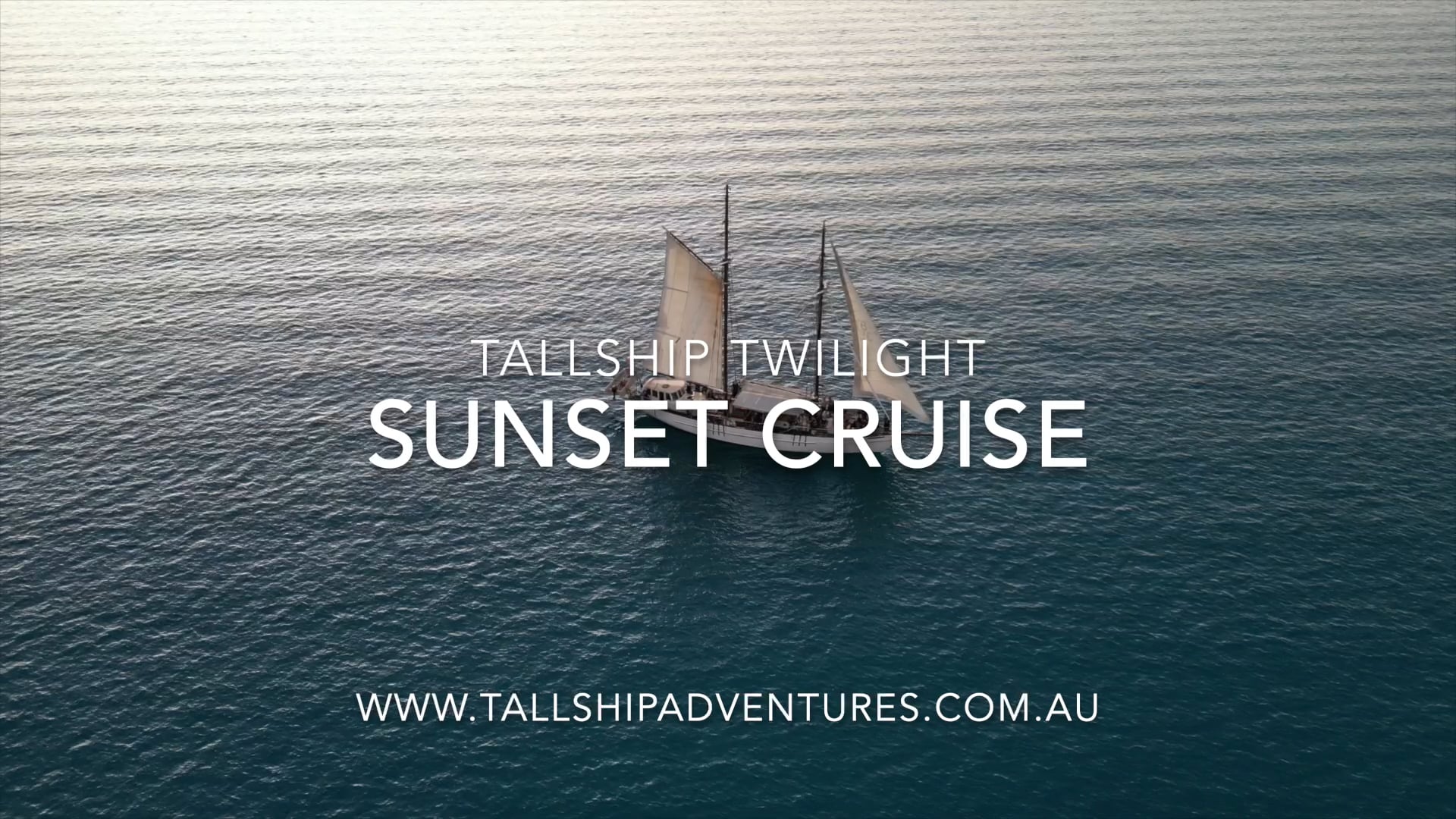 Tallship Twilght Sunset Sail Derwent Hunter Drone .mp4