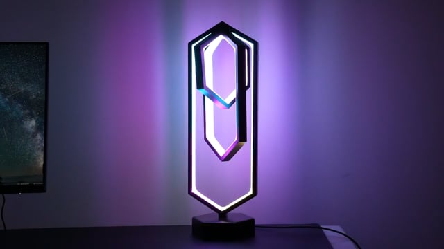 Polygon Music Rhythm Atmosphere RGB Lamp video thumbnail