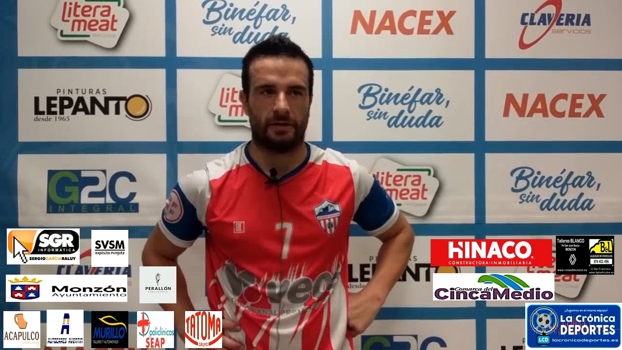 ERIC  LLOPIS (Jugador Monzón) Binefar 0-2 At.Monzón / J 3 / Copa Federación