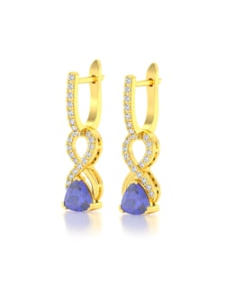 Video: Gold Peridot Diamanten Ohrringe