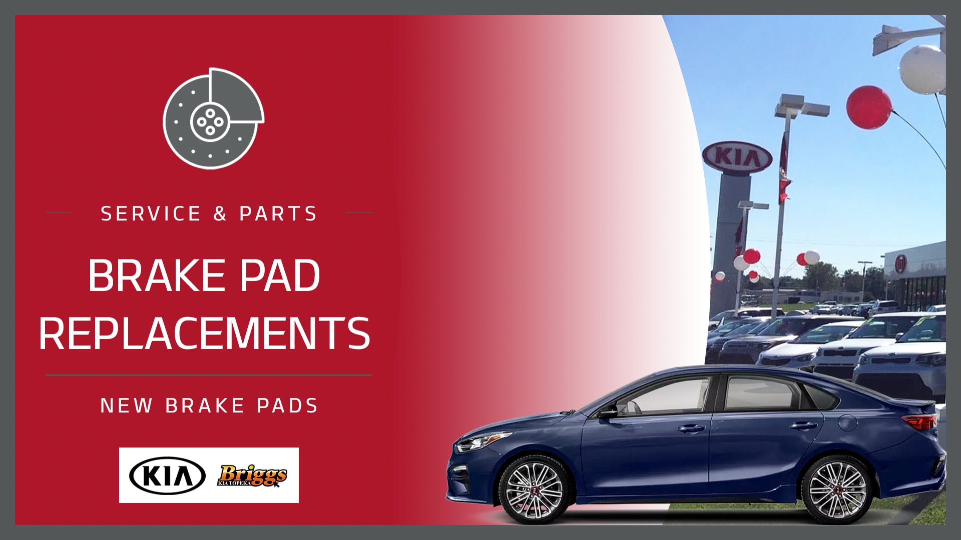 Kia Brake Pad Replacement Topeka, KS // Briggs Kia on Vimeo