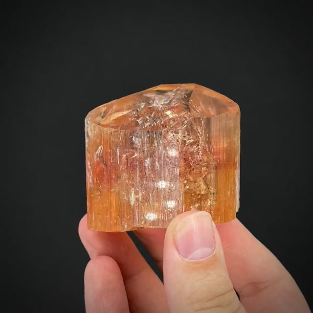 significant Imperial Topaz (half pound crystal!) ex Meieran Coll.