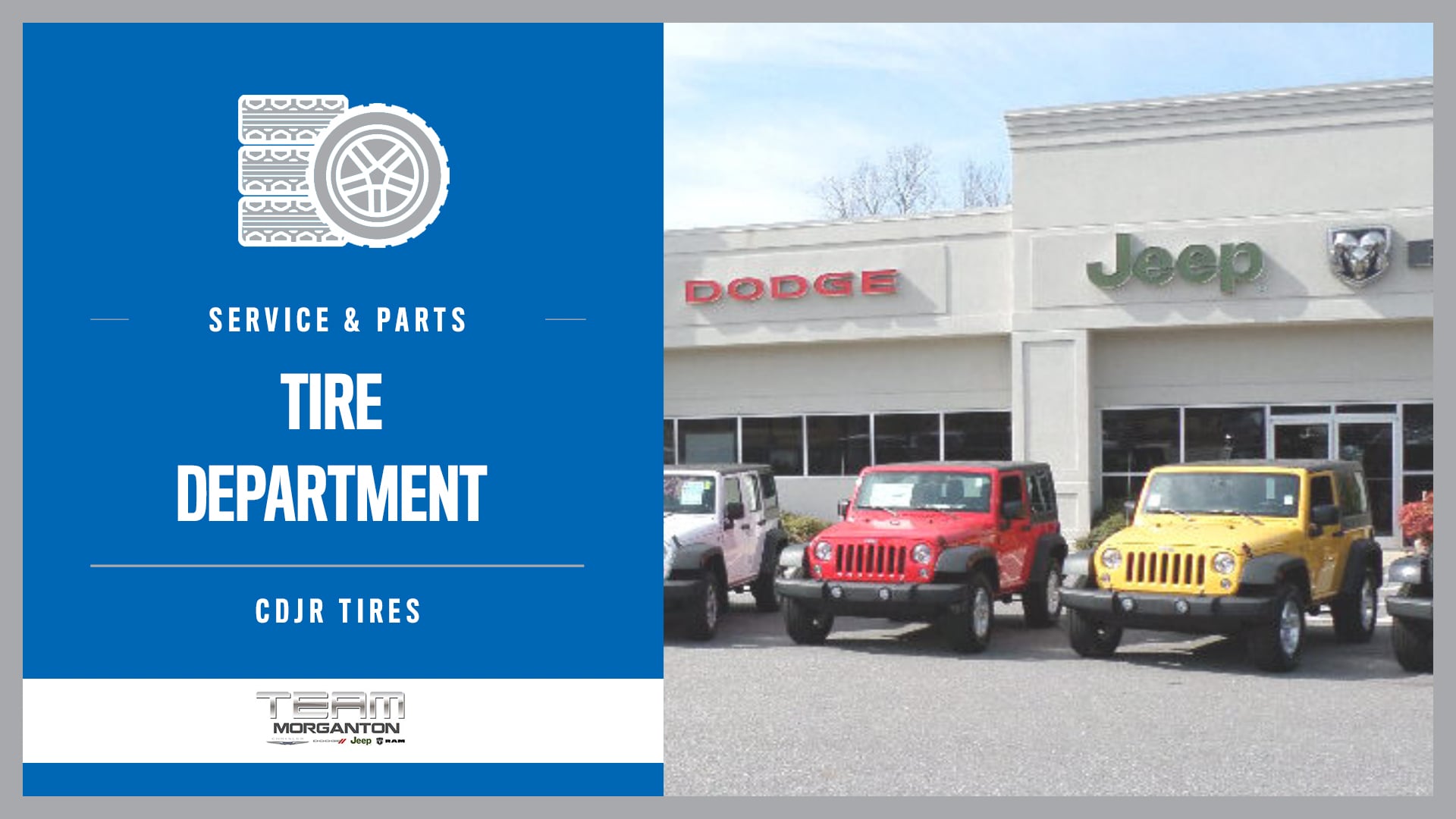 Chrysler Dodge Jeep Ram Tire Department NC // Team CDJR of