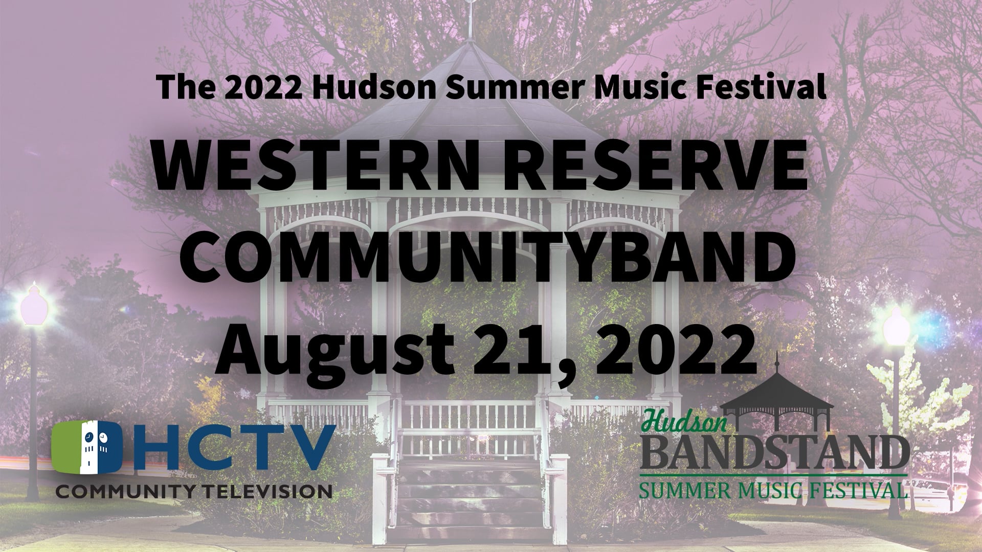 Concert on the Green: Western Reserve Community Band 2022
