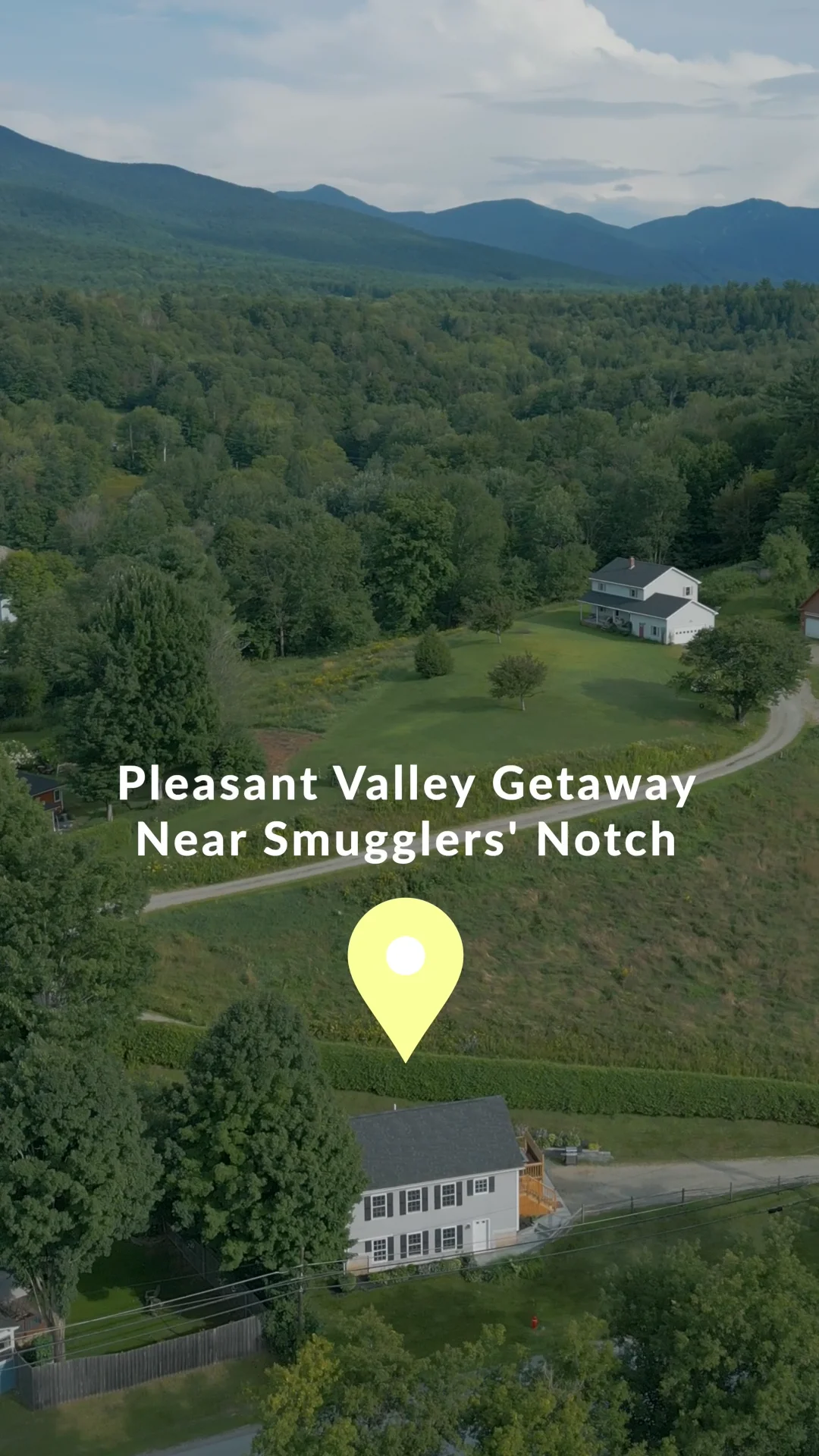 Village View Social Media Video for Vermont Short Term Rental on Vimeo
