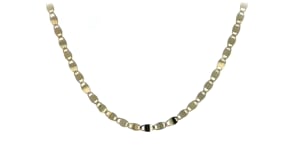 14kt Yellow Gold Mirror-Link Adjustable Necklace