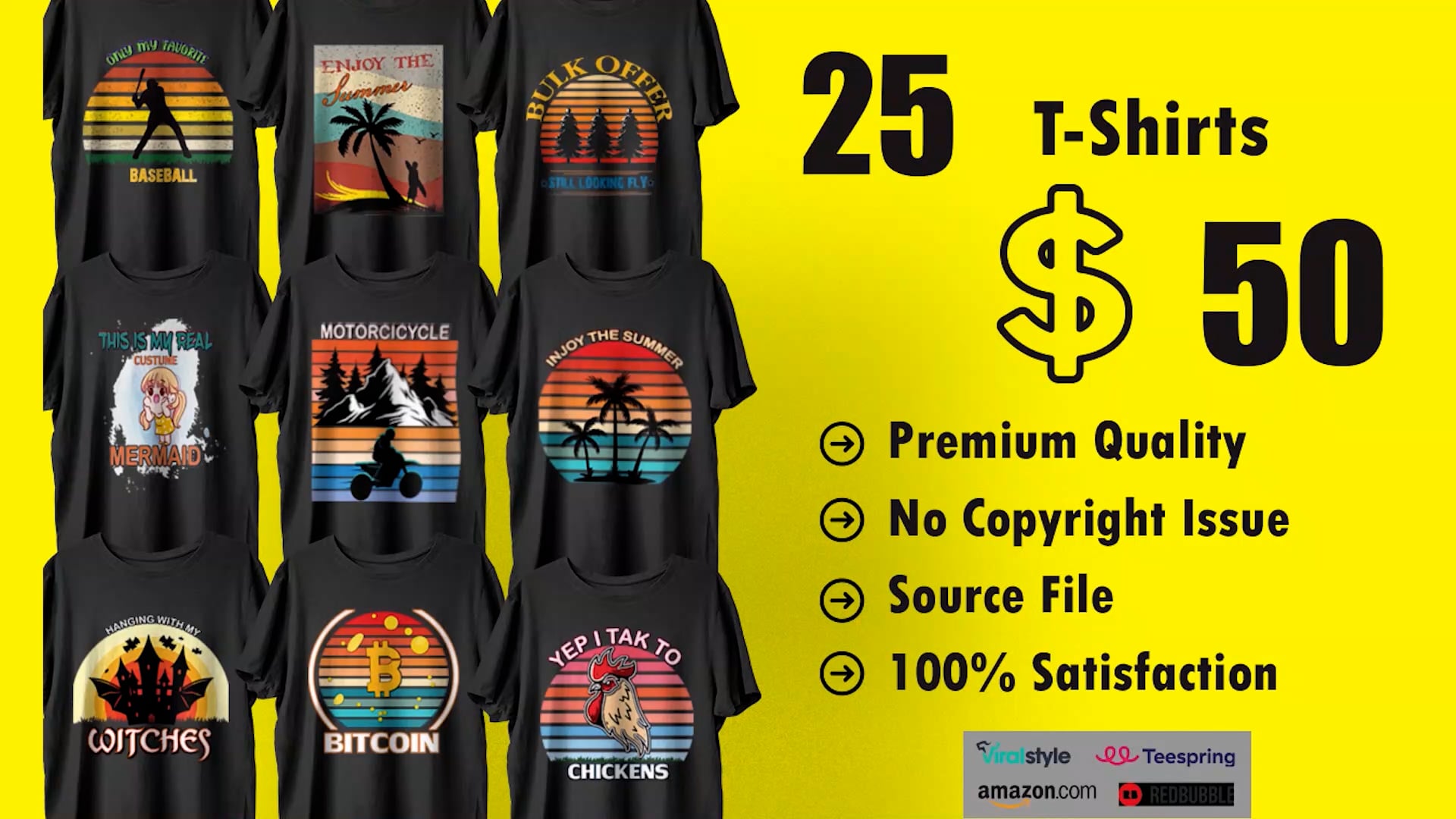 I will create bulk tshirts, custom tshirts design.mp4 on Vimeo