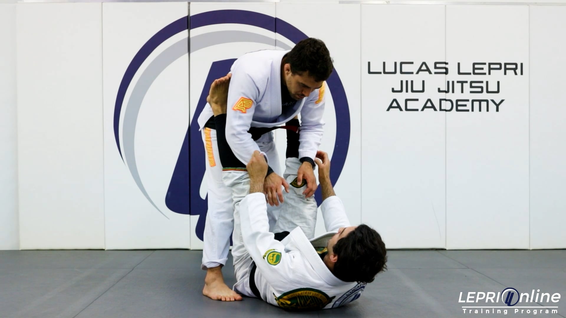 Lepri BJJ Online Training: Closed Guard to De La Riva with Lasso Sweep to K